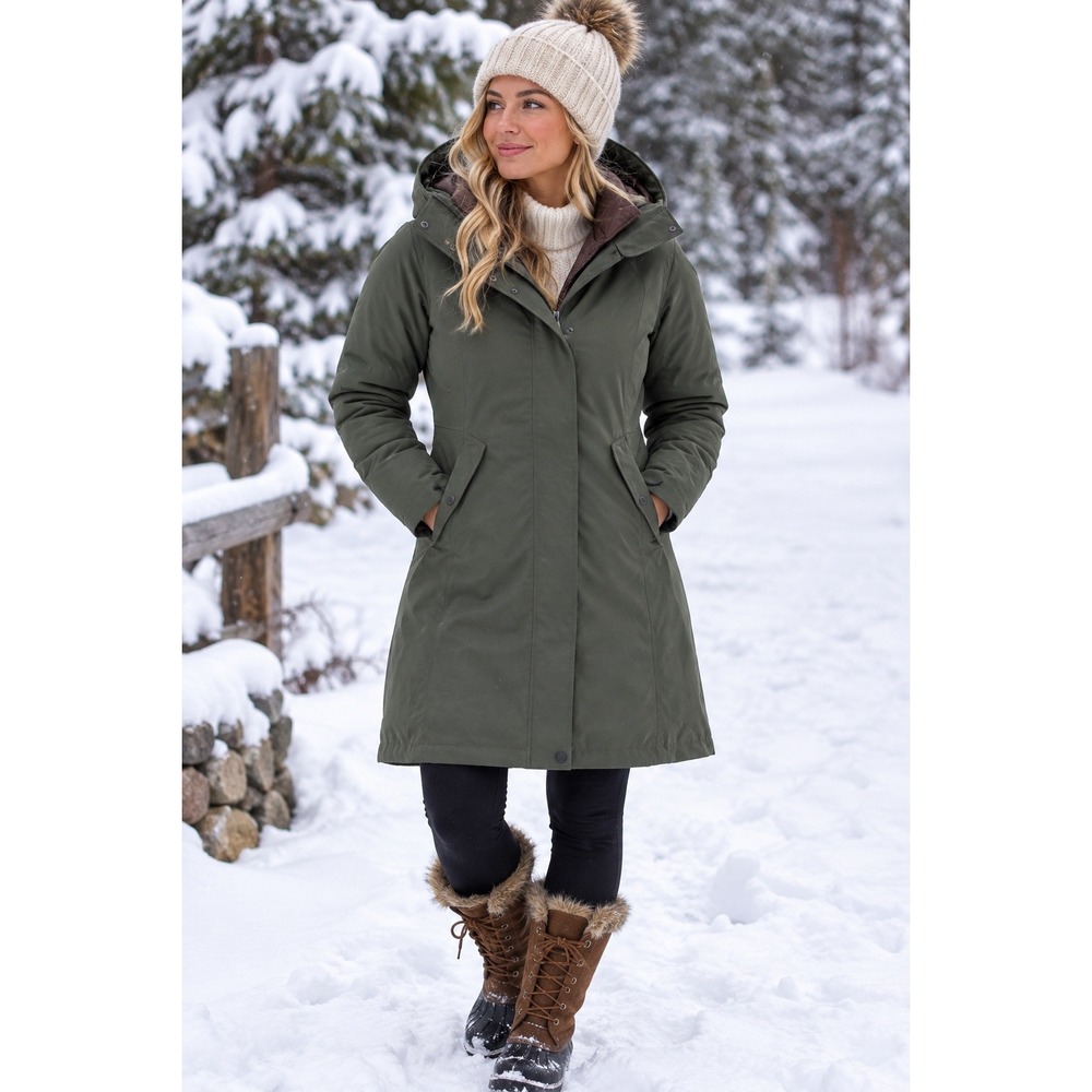 Patagonia Women's Tres 3 in 1 Parka Fall 2016 Industrial Green Medium STY28407